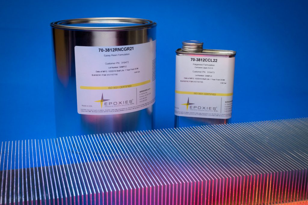 Heat Sink Fin Bonding Epoxy Adhesive Epoxies Etc.
